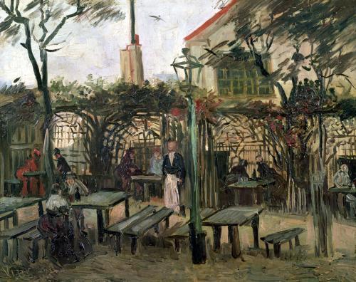 Pleasure Gardens at Montmartre 1886 - Van Gogh Painting On Canvas